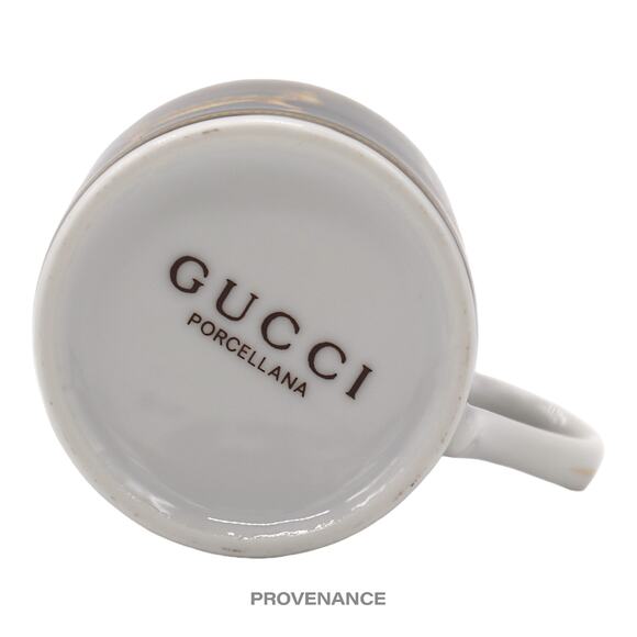 🔴 Gucci Porcellana Chairs Espresso Cup - Black/Gold - Picture 5 of 6